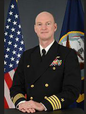 Captain Patrick V. Foege, USN