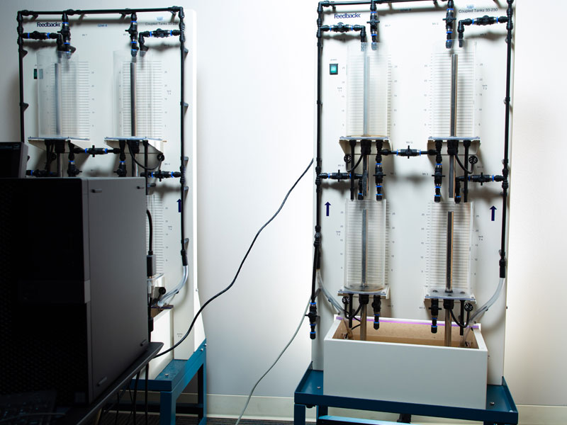 mechatronics control lab water tank